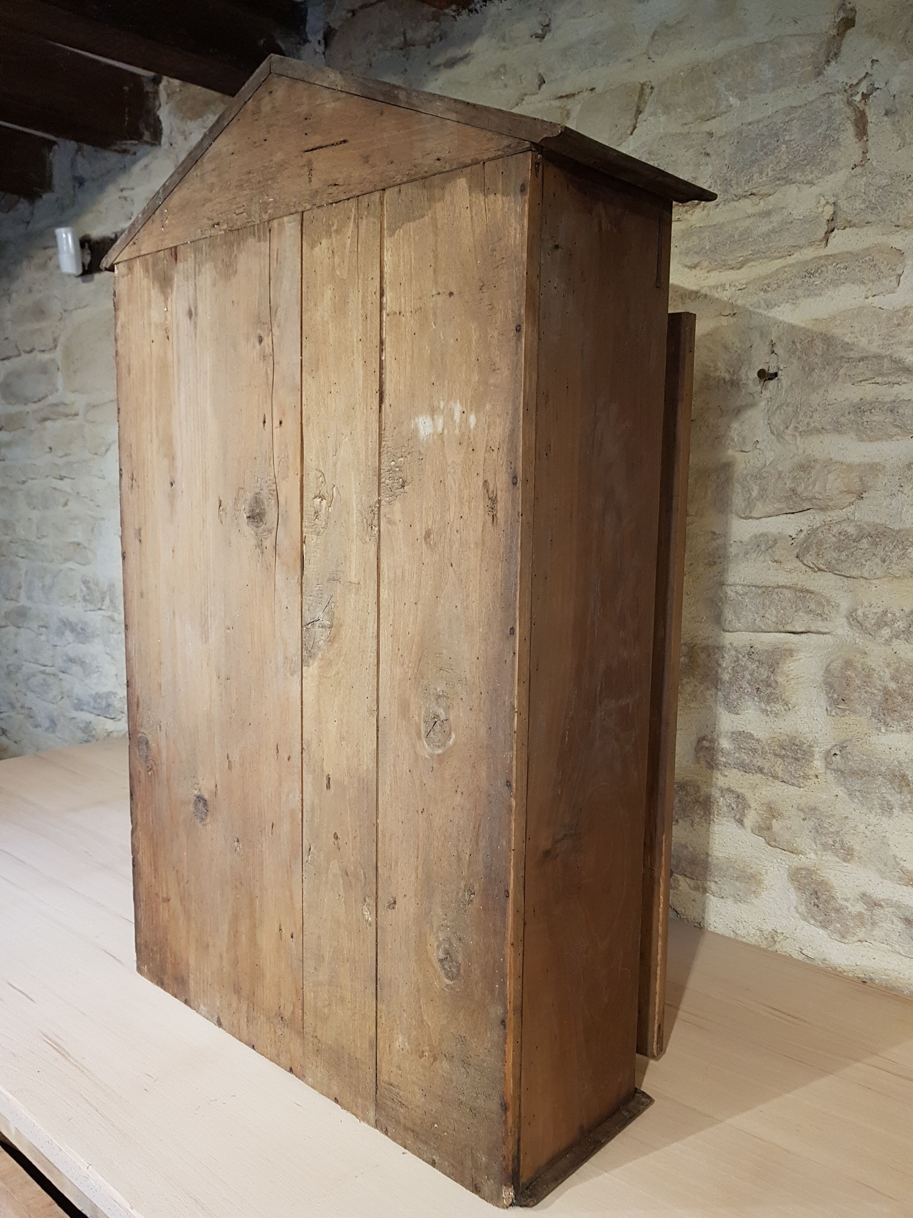 Former town hall billboard display window