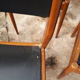 Lot of 6 Scandinavian chairs