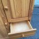 Vintage Scandinavian chest of drawers in solid pine from the 1980s.