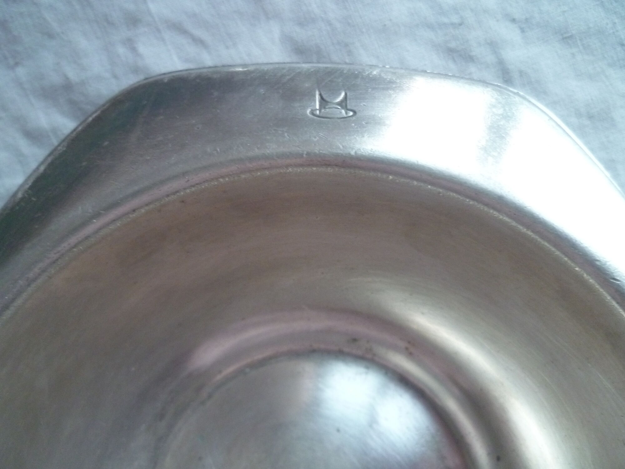 Table bottle holder of the grand restaurant orly hilton 1965 met. silver