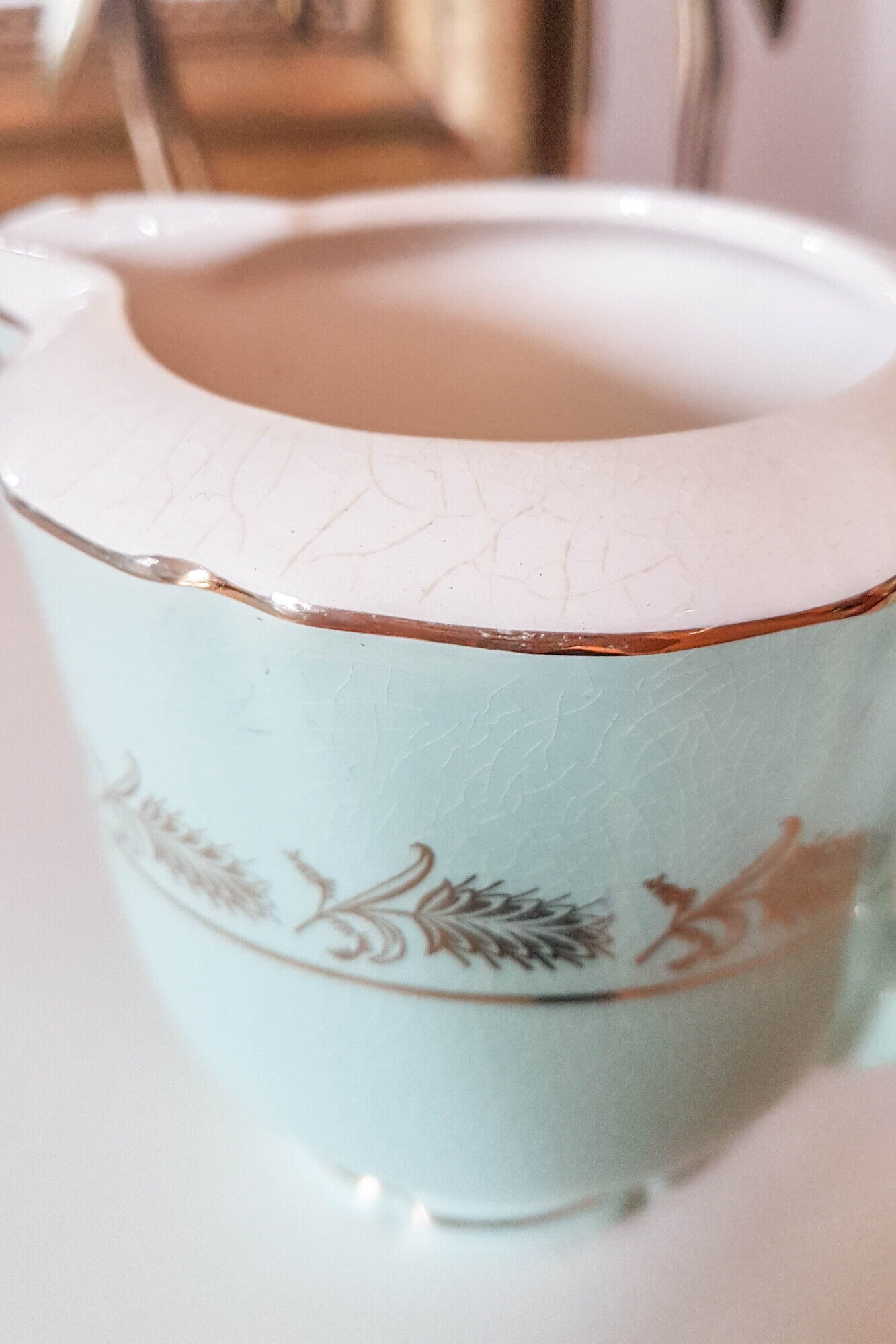 Tea service semi-porcelain céranord St Amand