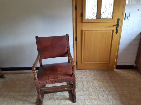 fauteuil en cuir