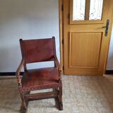 Leather armchair