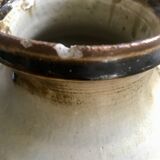 Vintage matte glaze stoneware pitcher