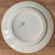 Old round dish Terre de Fer Debray, Guadeloupe service
