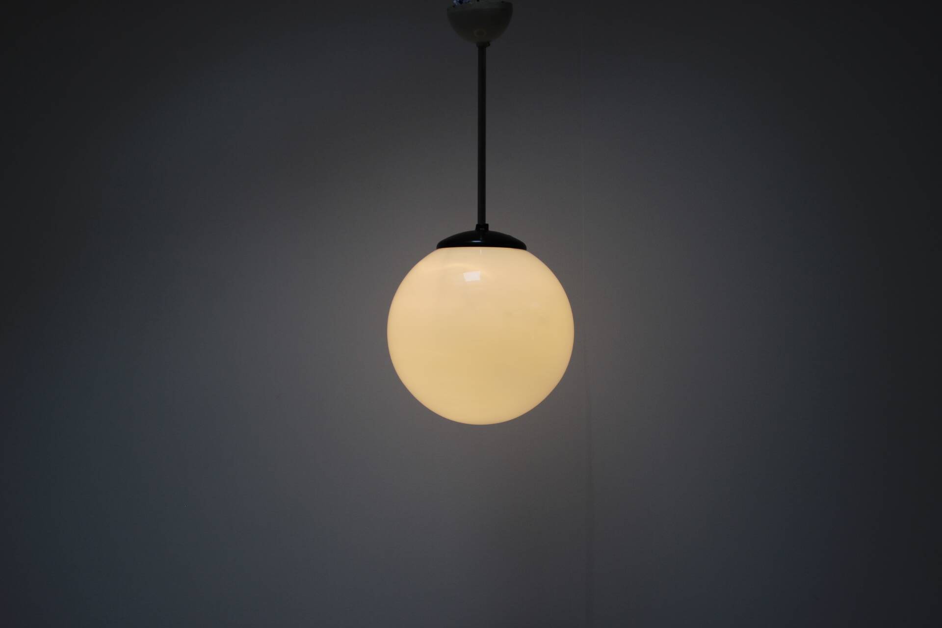 Midcentury Candlestick, Czechoslovakia, 1950s