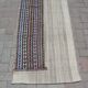 Turkish Table kilim rug runner 72x227