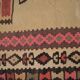 Vintage Kilim Rug 1980s Beige Terracotta Wool Flatweave 290 x 175 cm