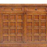 Buffet brutaliste italien vintage des années 1960