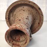 Pyrity sandstone candle holder - 60s/70s