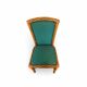 Set of six vintage bamboo and rattan dining chairs