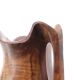 Decorative wooden pitcher signed Falcon Spain, 60s