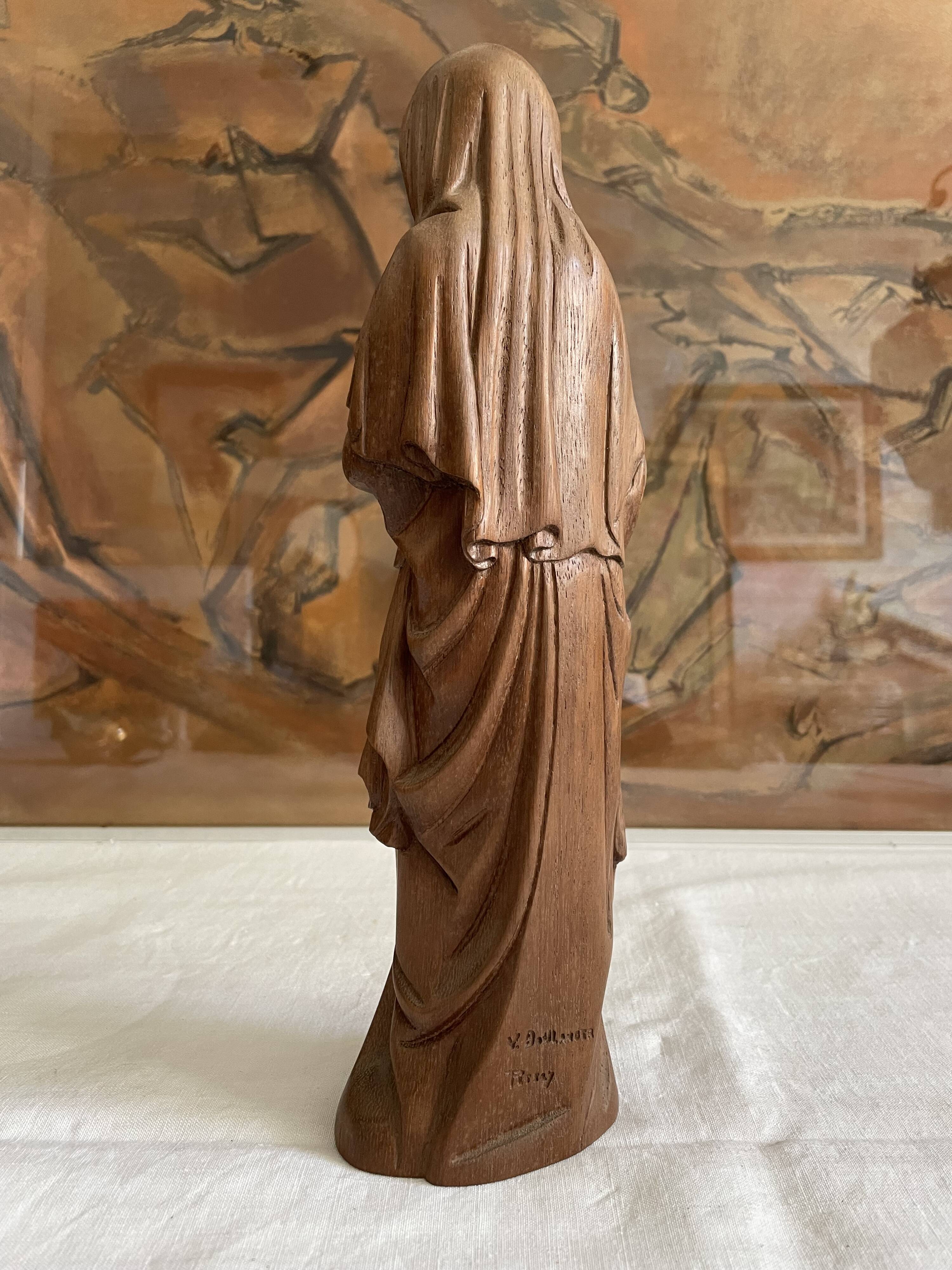 Religious icon wood V. Boulanger