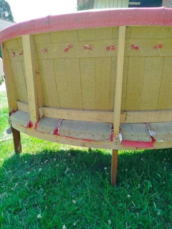 Ancienne banquette de discothèque