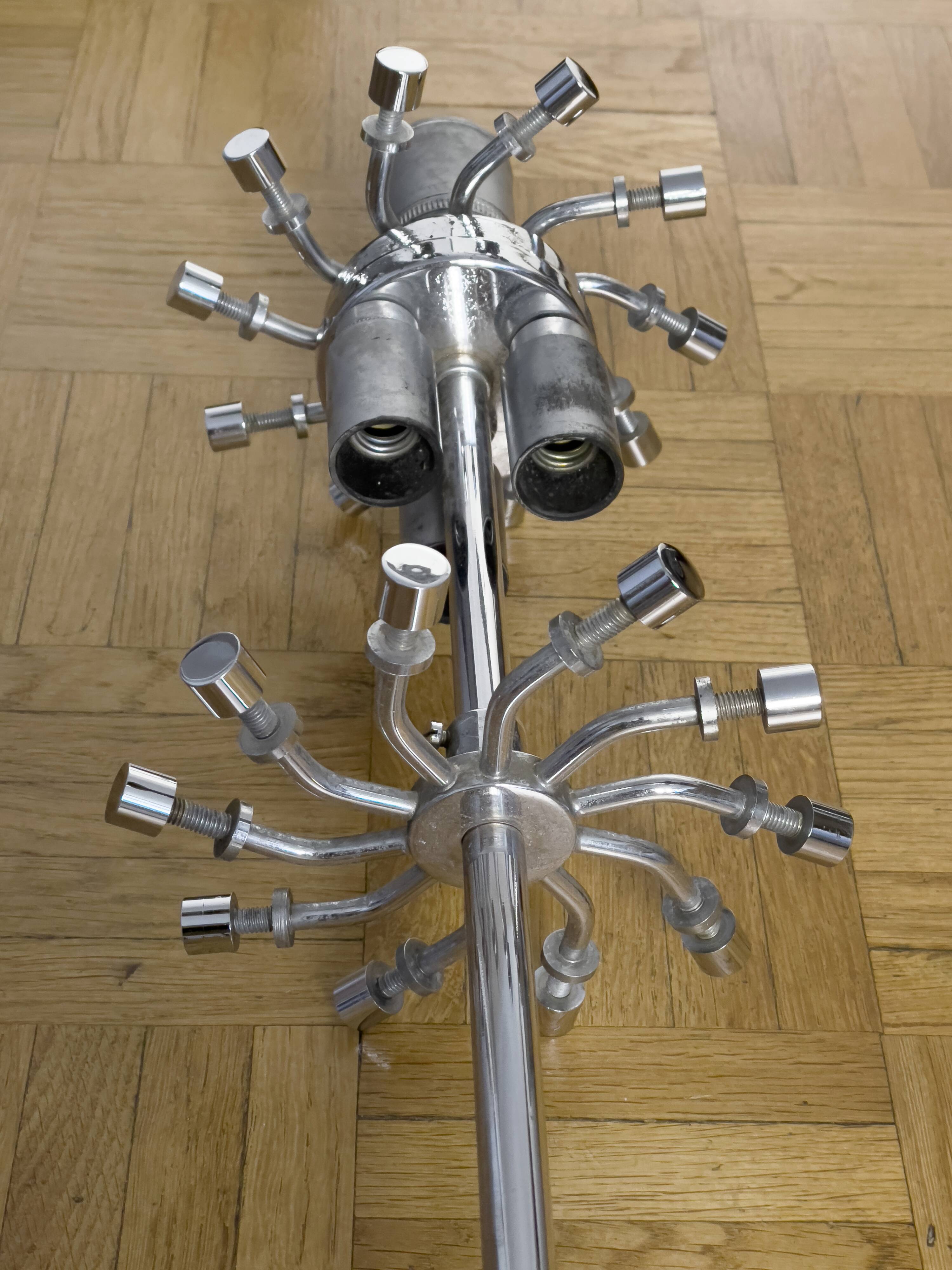 Suspension LS199 by Carlo Nason, Mazzega circa 1960