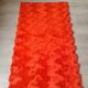 Pelfran rug, red zigzag, vintage 70s