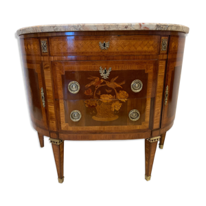 Commode en demi lune