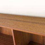 Buffet en teck avec étagère par Brouer Møbler, années 1960.