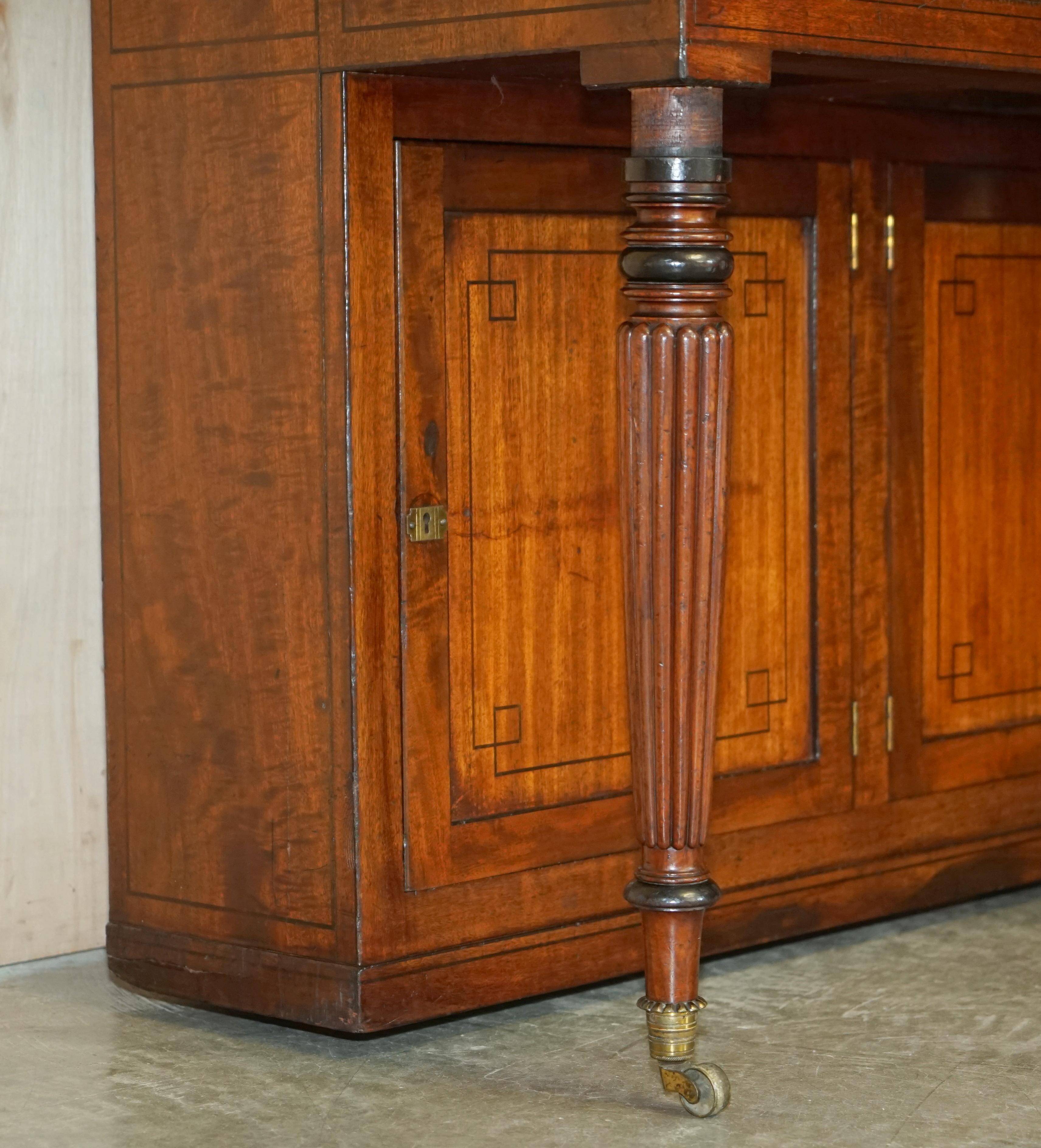 Victorian Scriban Desk in Walnut, 1860