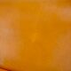Sofa "space age". Leather, fiberglass, foam, steel. Circa 1970. Orange.