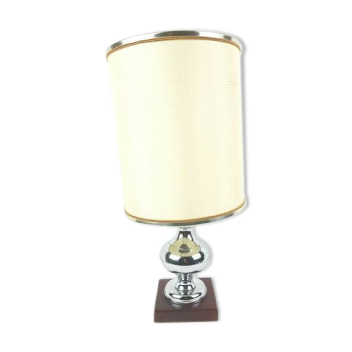 1950s 1950s 1950s gold metal and bakélite laying lamp