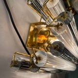 Lot de 2 appliques à prismes en verre de Murano