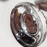 11 Wine glasses on foot in crystal Saint Louis messina collection Model of 1973. Stamped