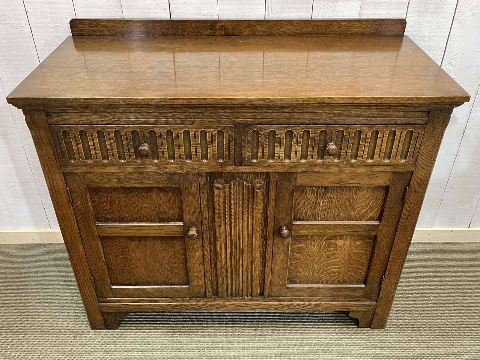 English oak sideboard from the 1950s