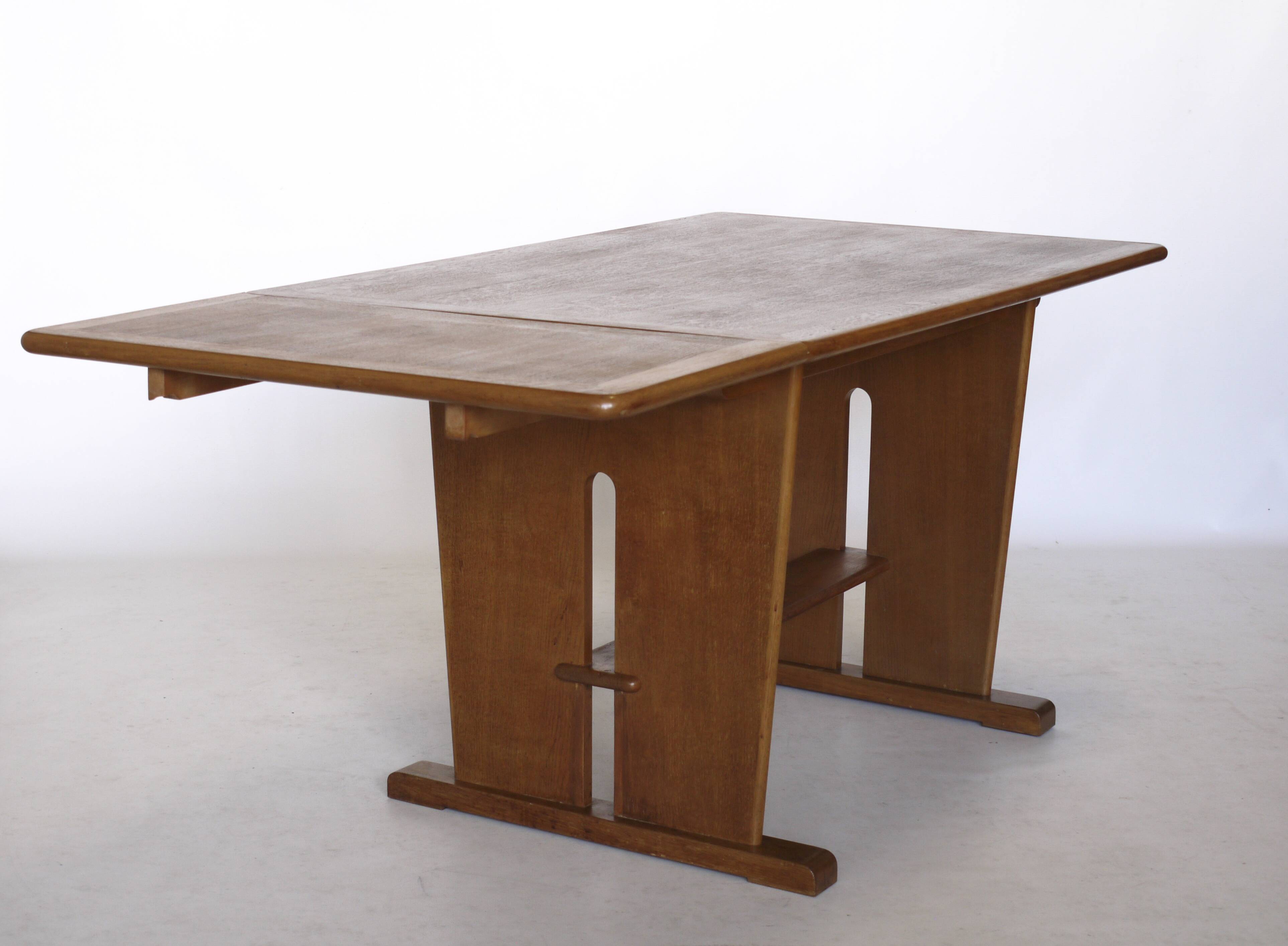 Table à manger extensible par Bas Van Pelt pour EMS Overschie, années 1930