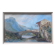 Magnificent 19th century Gouache painting "Roman house by the water" Italy? sign