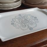 3 plats de service Jammet-Seignolles en porcelaine de Limoges. Parabole, décor Turku