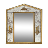 Miroir ancien à pare-closes