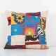 Vintage embroidered cushion cover 46x48 cm