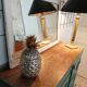 Miroir mercure bois vintage
