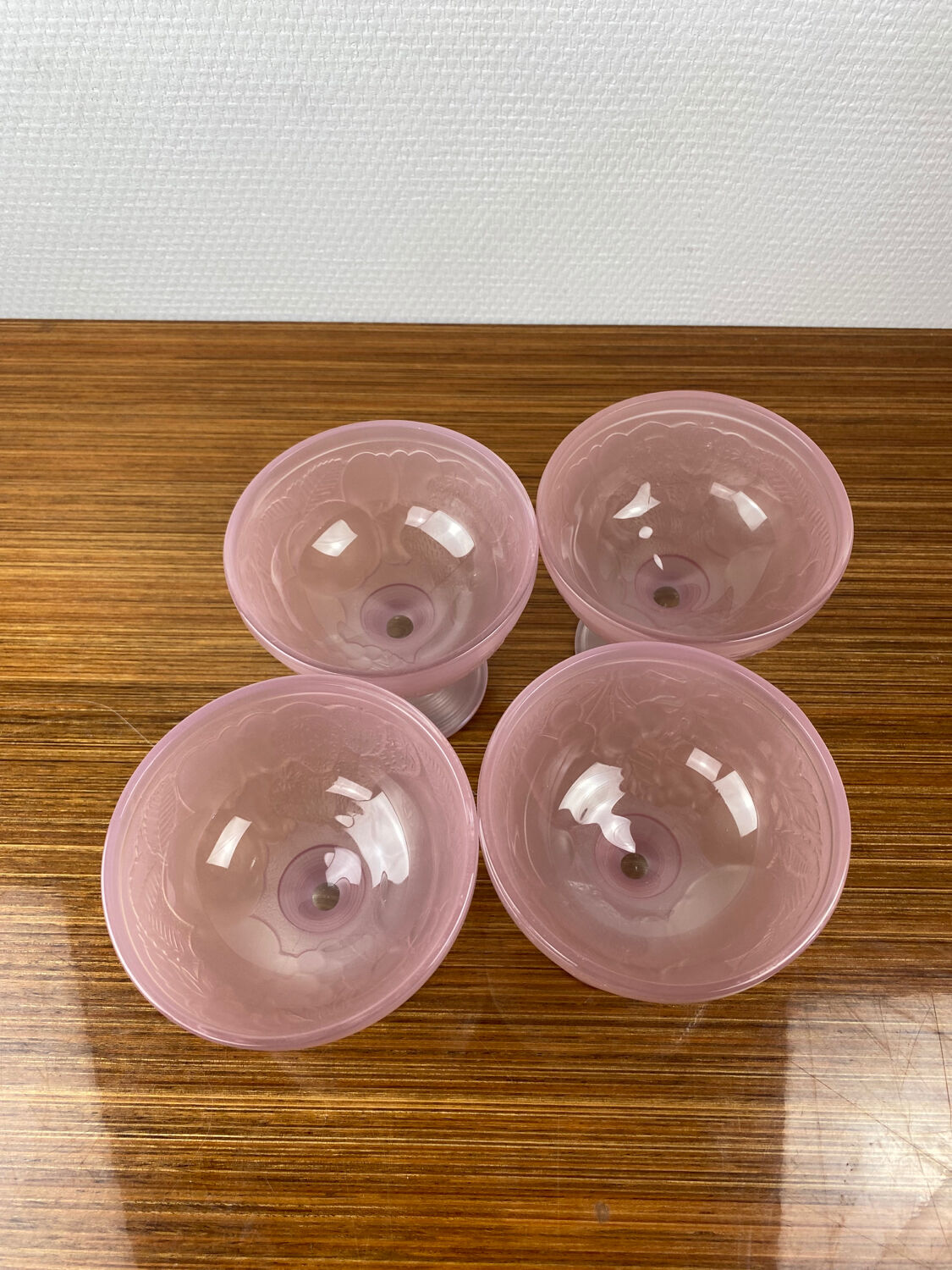 Vintage ice cream cups