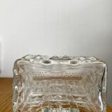 Vintage cut glass bottle