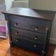 Commode vintage style empire rénovée