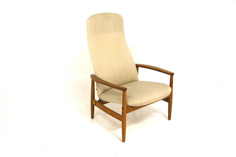 Scandinavian armchair "Kontur", Alf Svensson, Dux, Sweden, 1960
