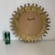 Vintage 1960s sun gold witch mirror - 47 cm