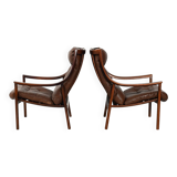 Pair of Danish armchairs by JM Birking