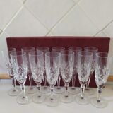Flûtes de Champagne en cristal