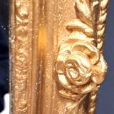 Gilded carved wooden mirror