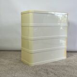 Olaf von bohr chest of drawers model 4964 by kartell - space age design, 70s
