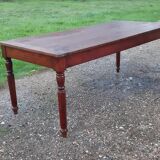 Country farm table in oak
