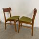 4 old vintage Scandinavian design chairs