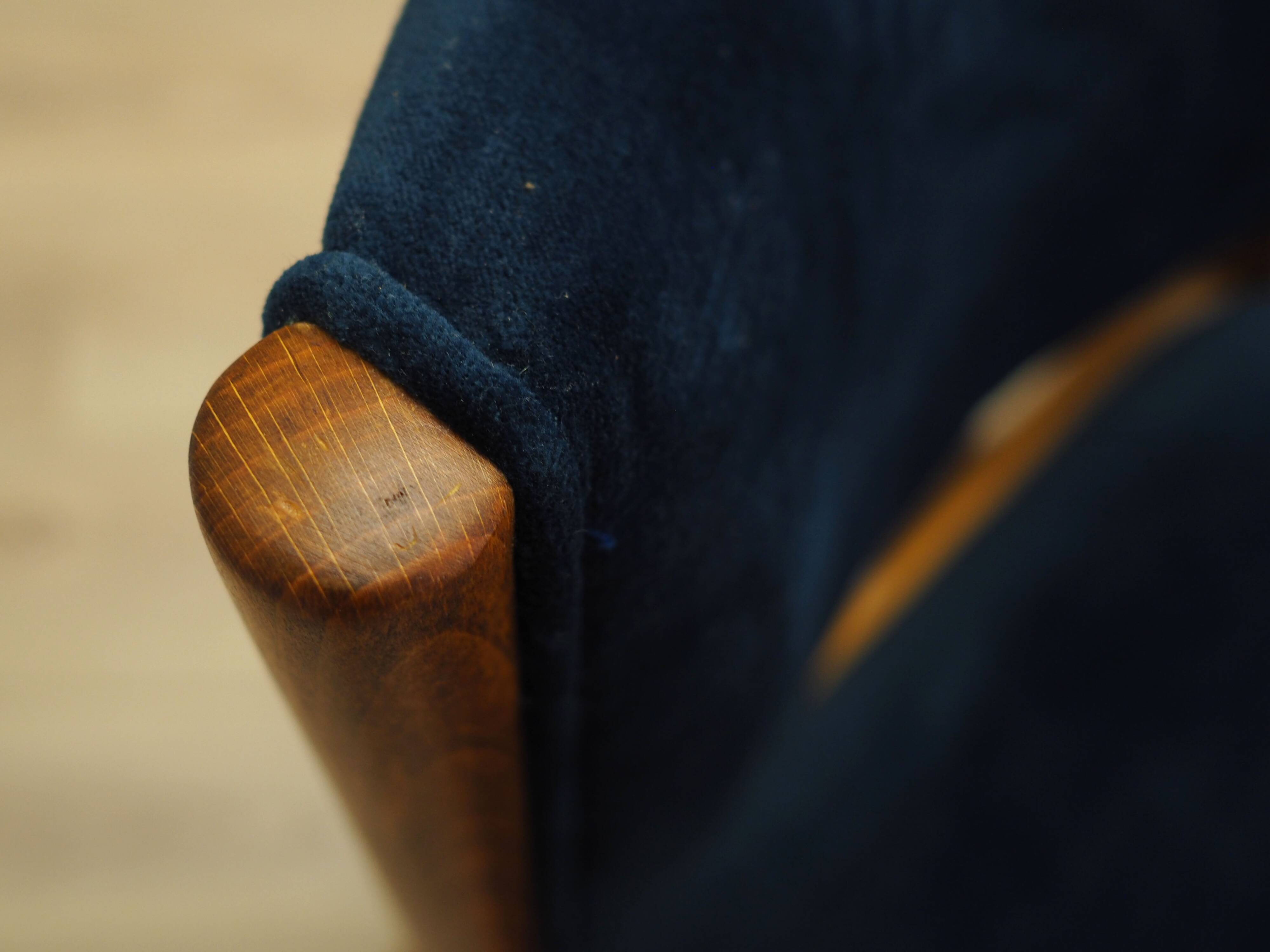 Set of four beech chairs, Danish design, 1950s, designer: Holger Jacobsen,