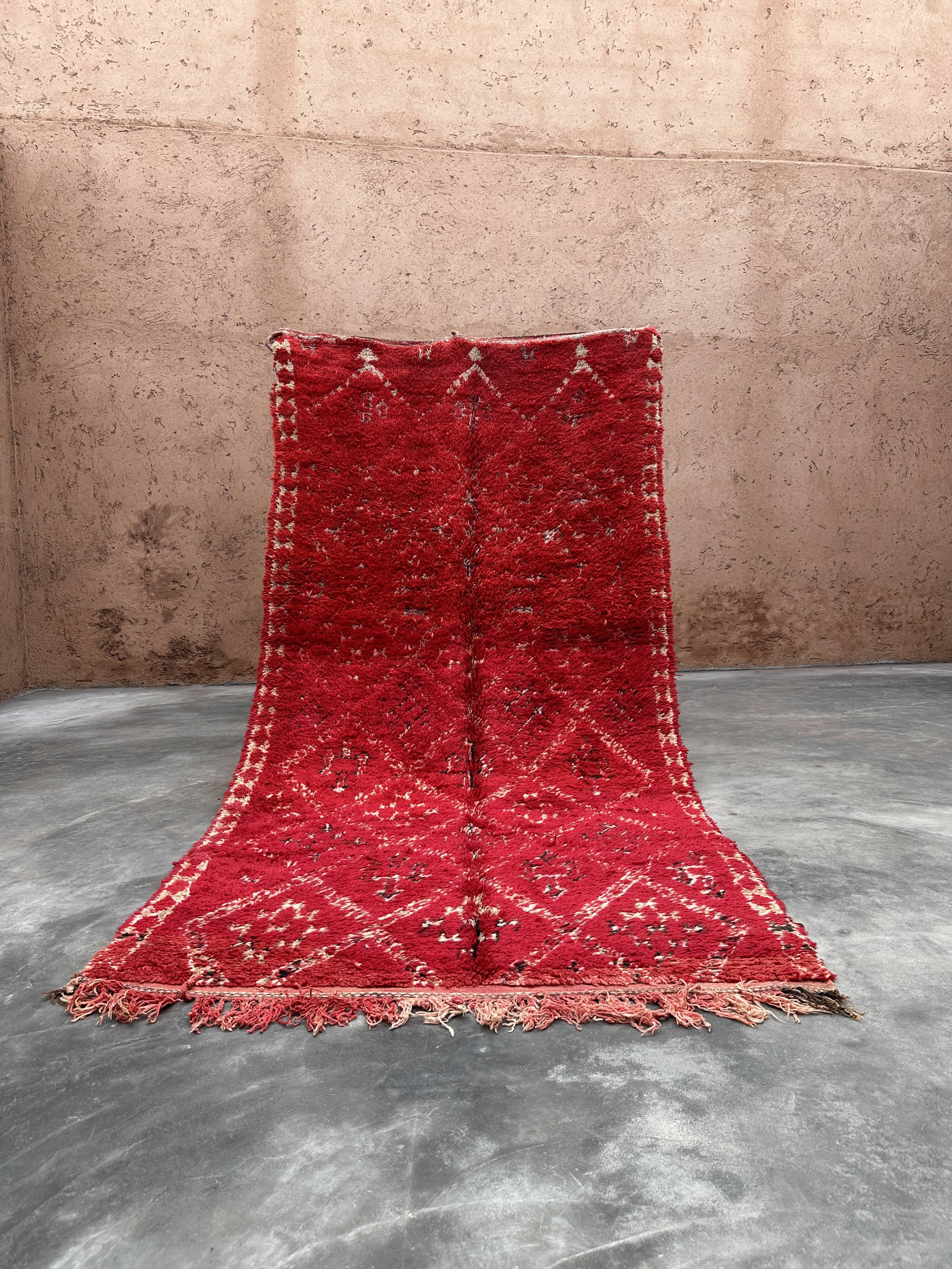Moroccan carpet - 170 x 350 cm