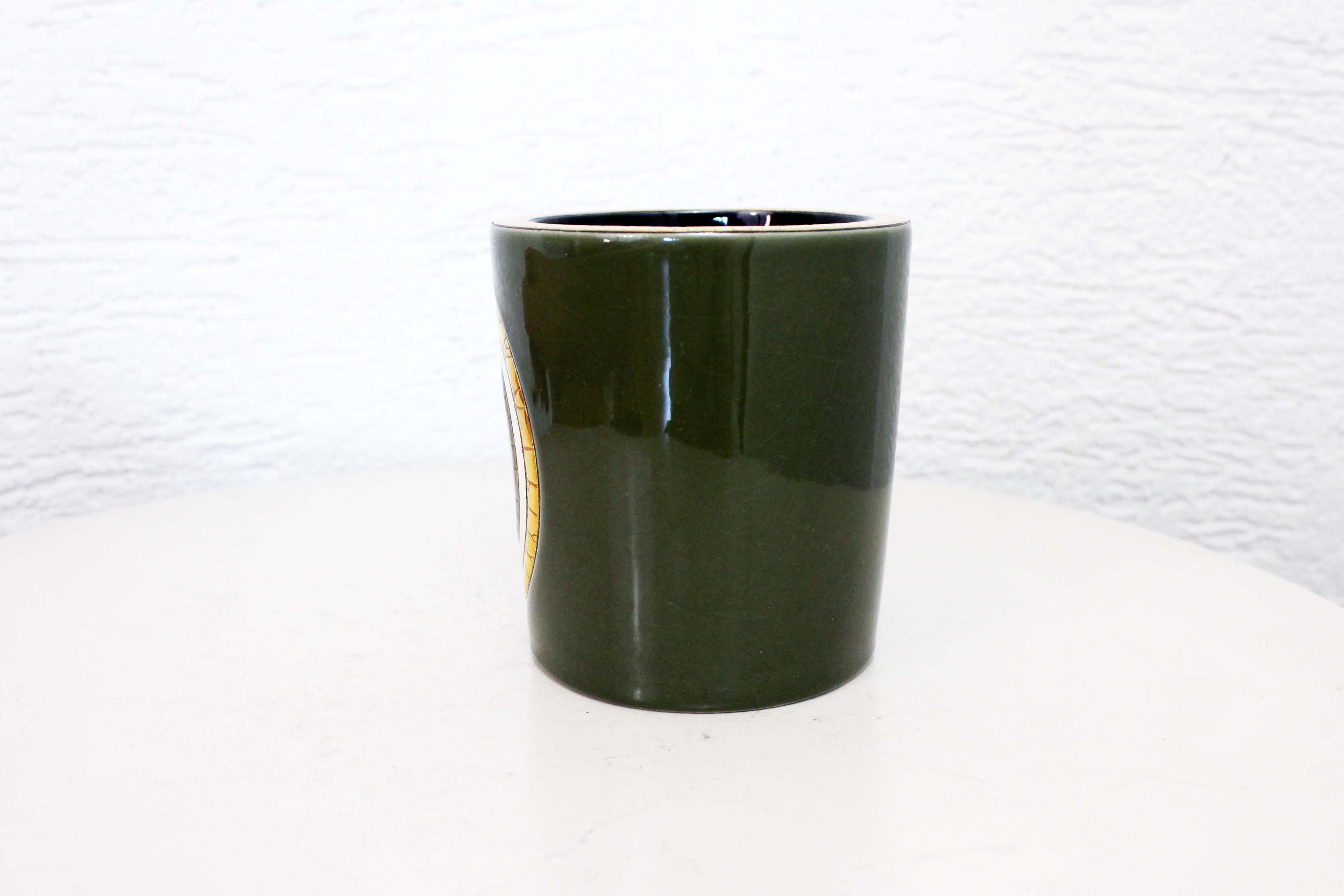 Longwy Emeaux ceramic pot