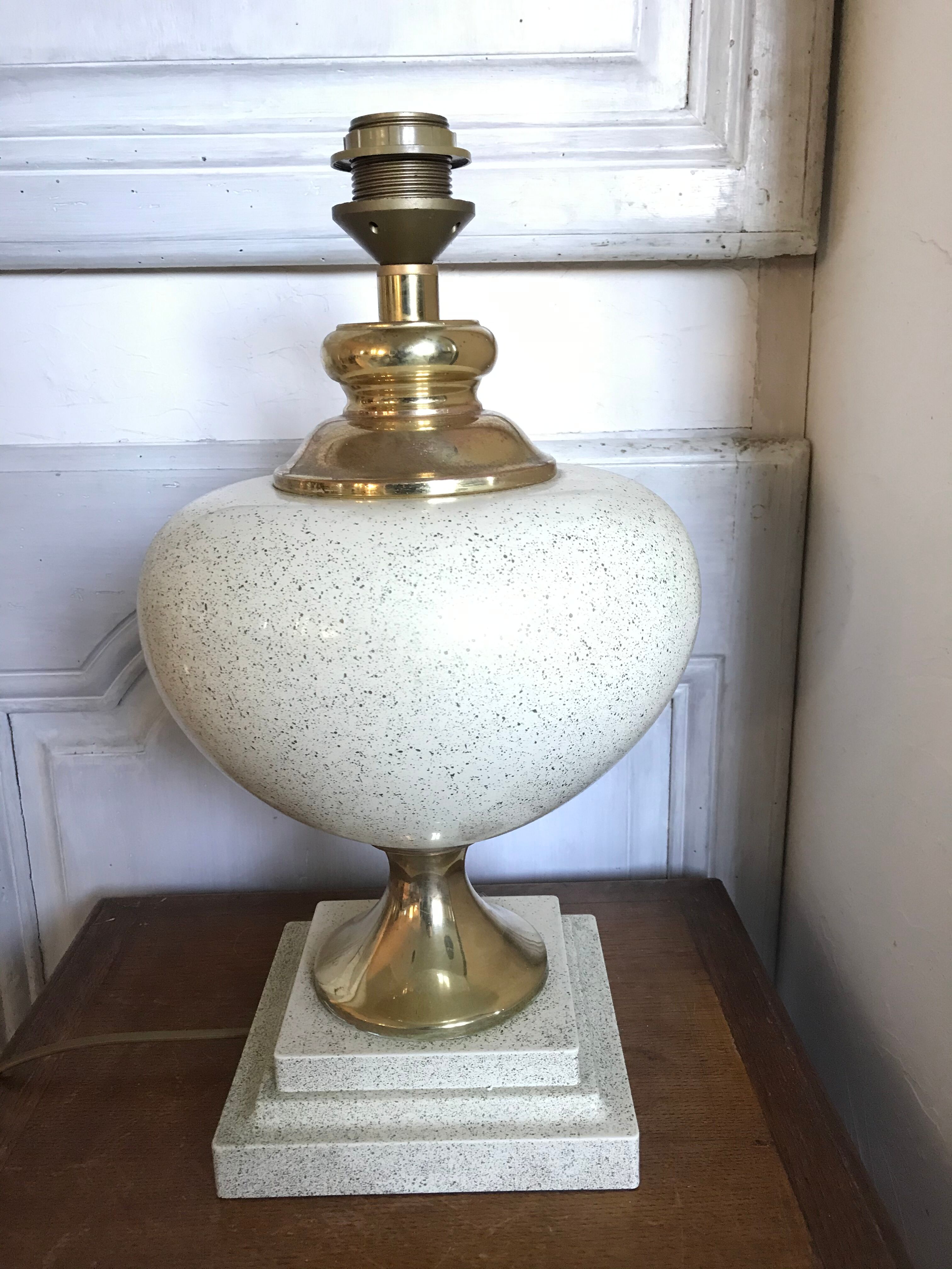 Vintage "Oricourt" Dolphin Lamp
