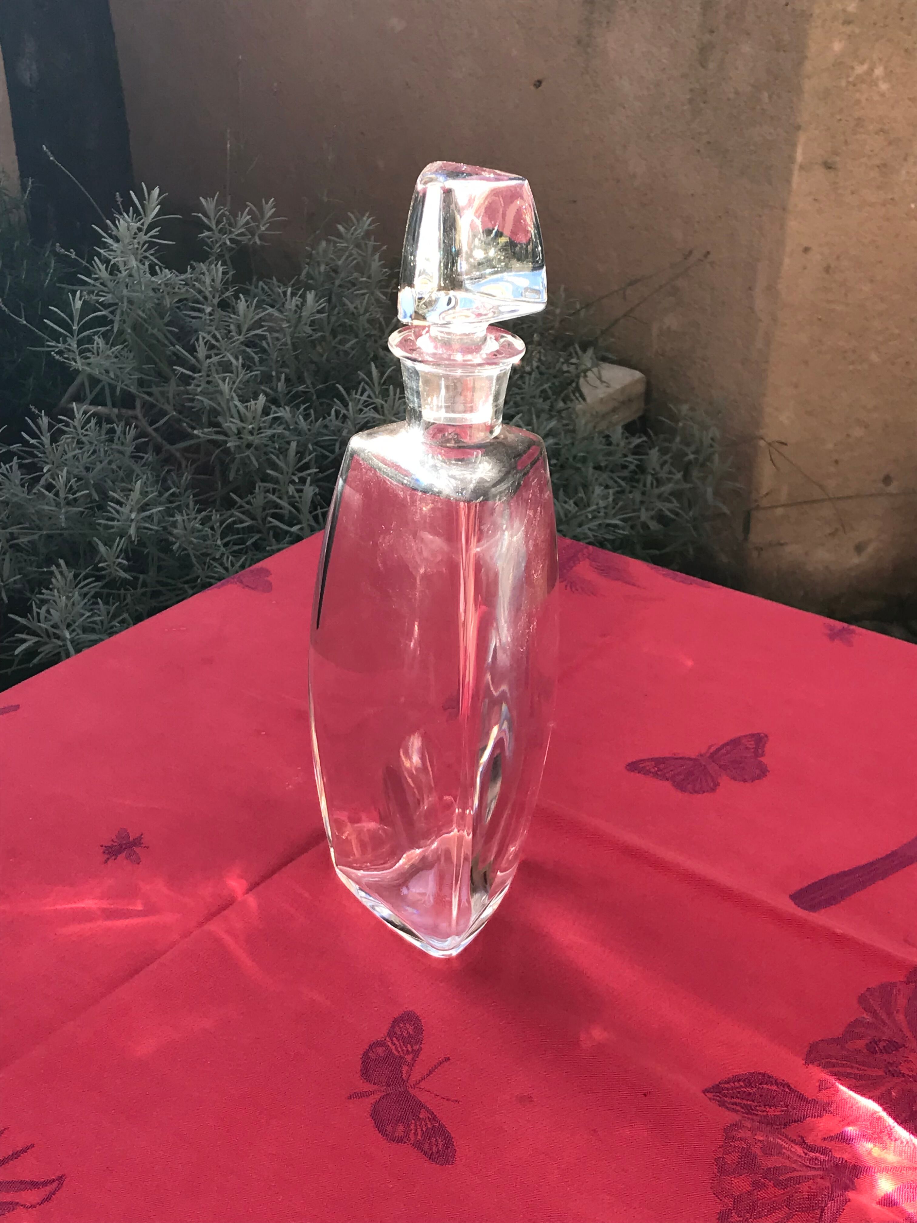 Baccarat whisky decanter